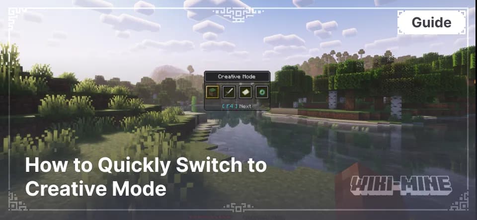 /gamemode Command: How to Quickly Switch to Creative Mode