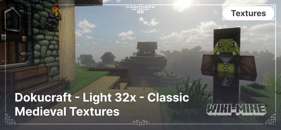 Dokucraft Light 32x – Stylized Medieval Texture Pack
