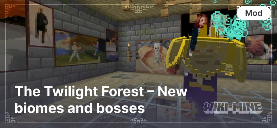 The Twilight Forest – New biomes and bosses (from version 1.7.10 to 1.21.1)