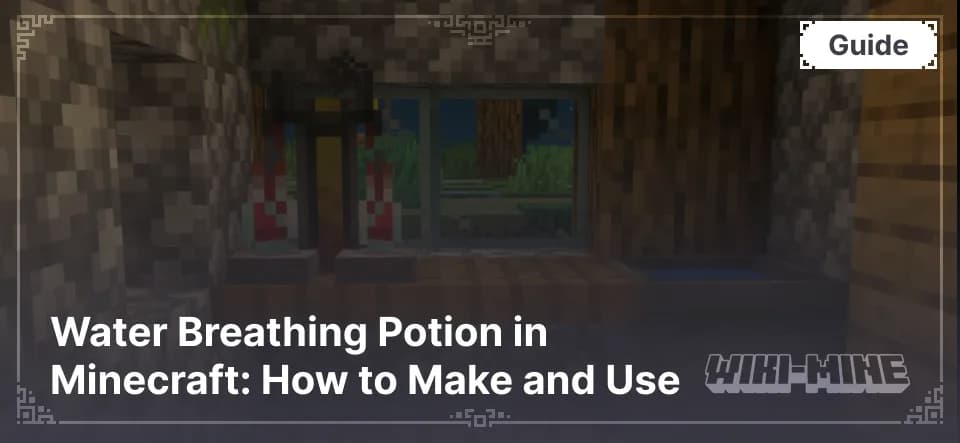 Water Breathing Potion in Minecraft: How to Make and Use