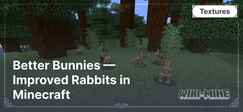Better Bunnies — Improved Rabbits in Minecraft