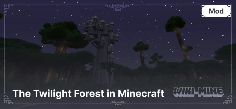 The Twilight Forest in Minecraft