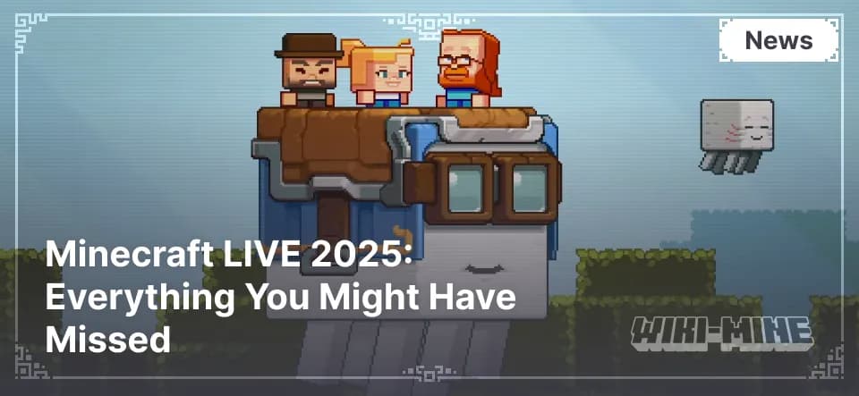Minecraft LIVE 2025: Everything You Might Have Missed