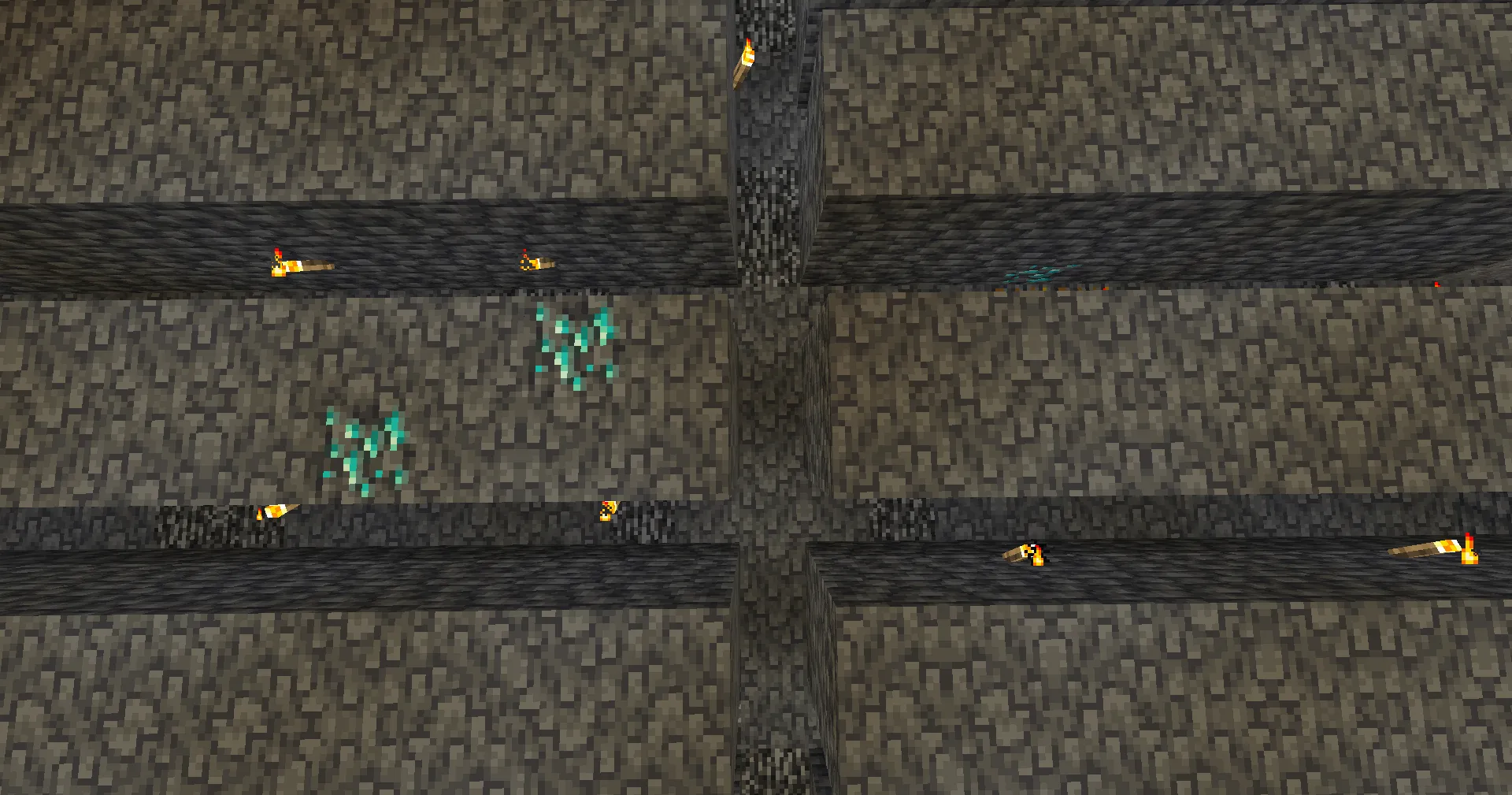Strip Mining: Dig long tunnels with branches every two blocks to cover the maximum area and find diamonds faster. Expanded…