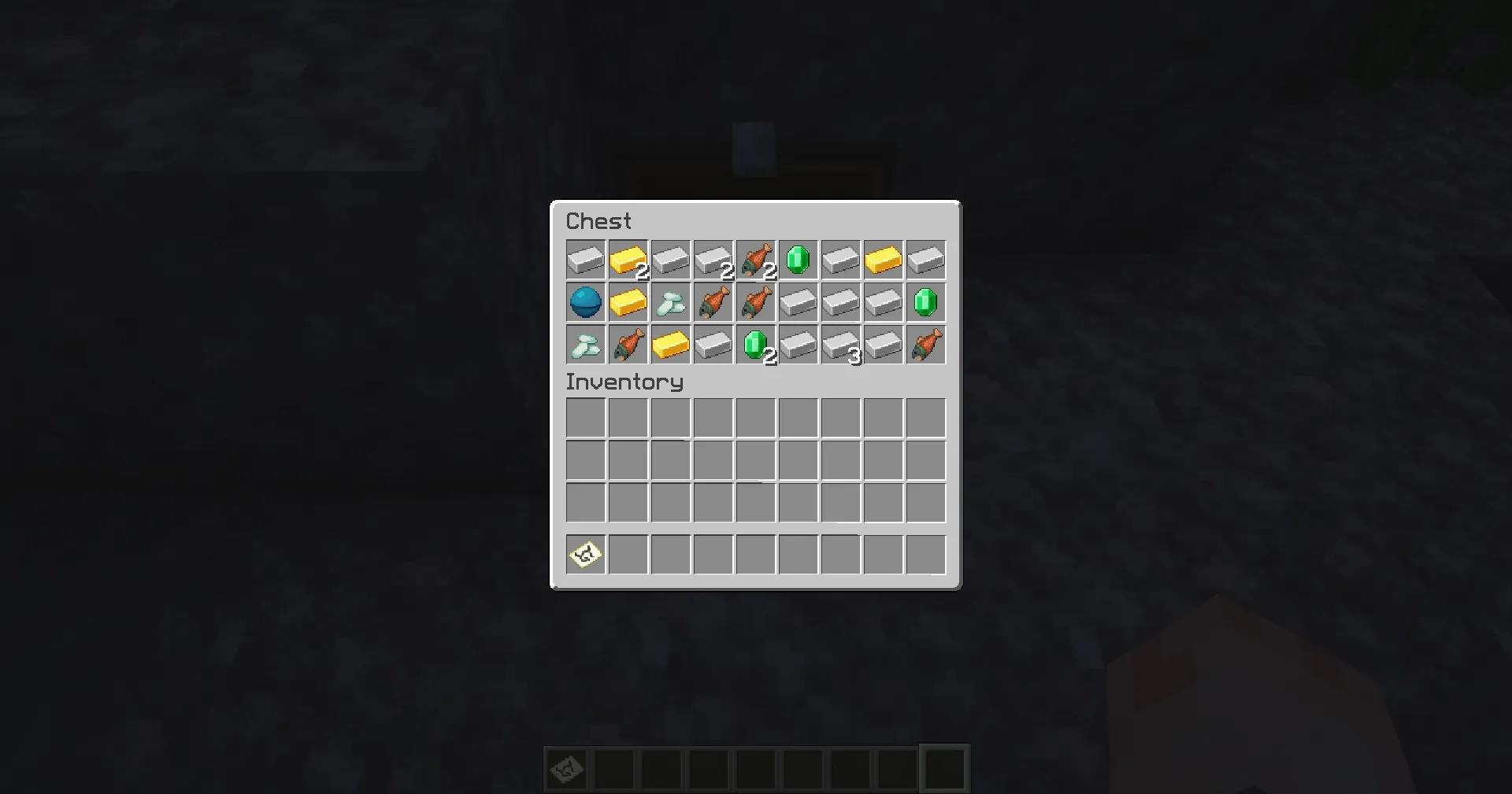 Heart of the Sea: A key component for crafting a conduit. Diamonds: Useful for crafting tools and armor. Emeralds: Valuable…