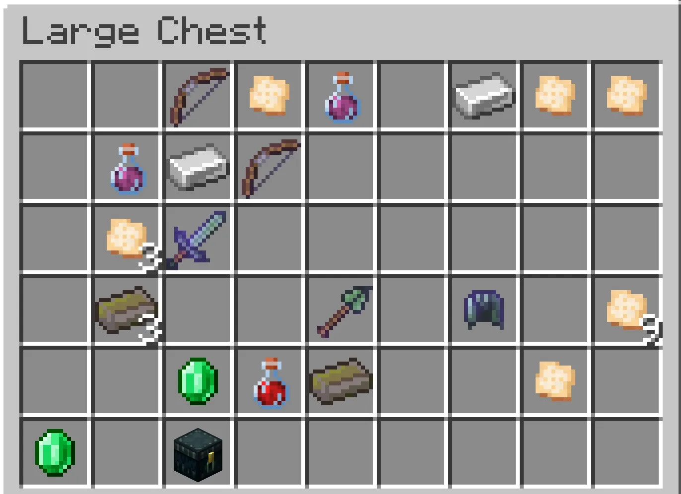 Once the trap is disarmed, you can safely break part of the chest and go inside to collect the loot.