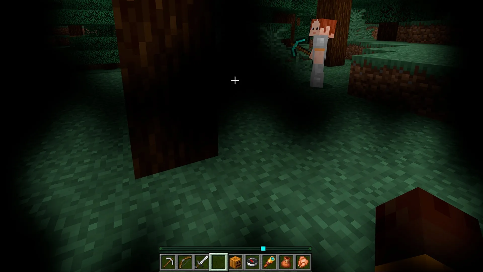 Sneak – As before, sneaking makes you invisible on the Player Tracking Bar to other players. Wear a mask – If you wear a mob…