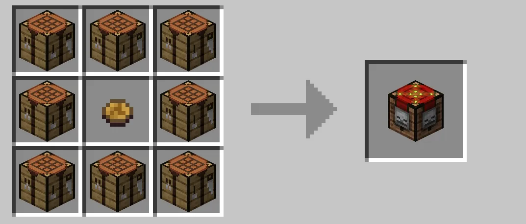 Allows you to disassemble crafted items back into their components. Consumes several levels of experience in return. It can…