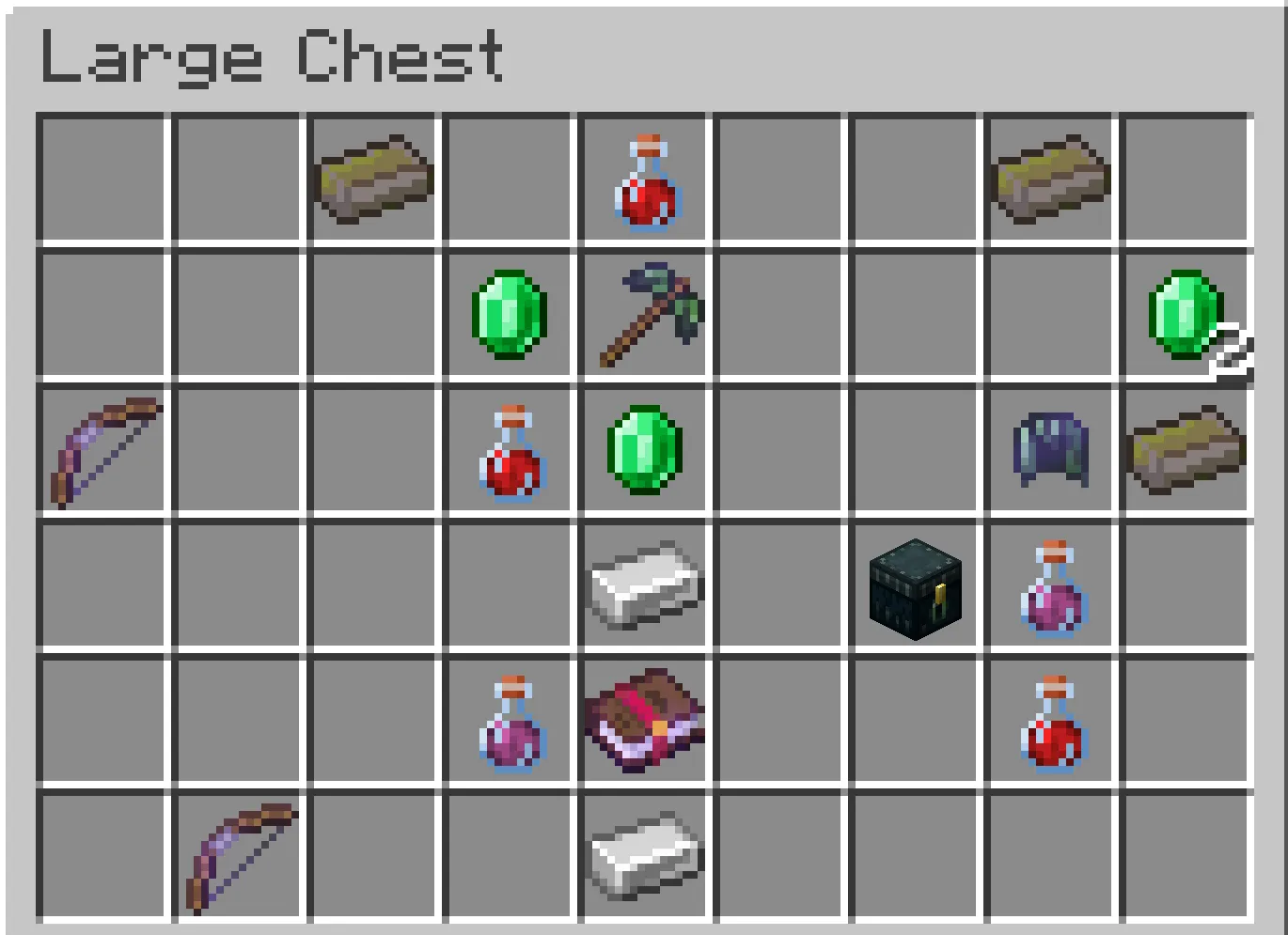 Once the trap is disarmed, you can safely break part of the chest and go inside to collect the loot.