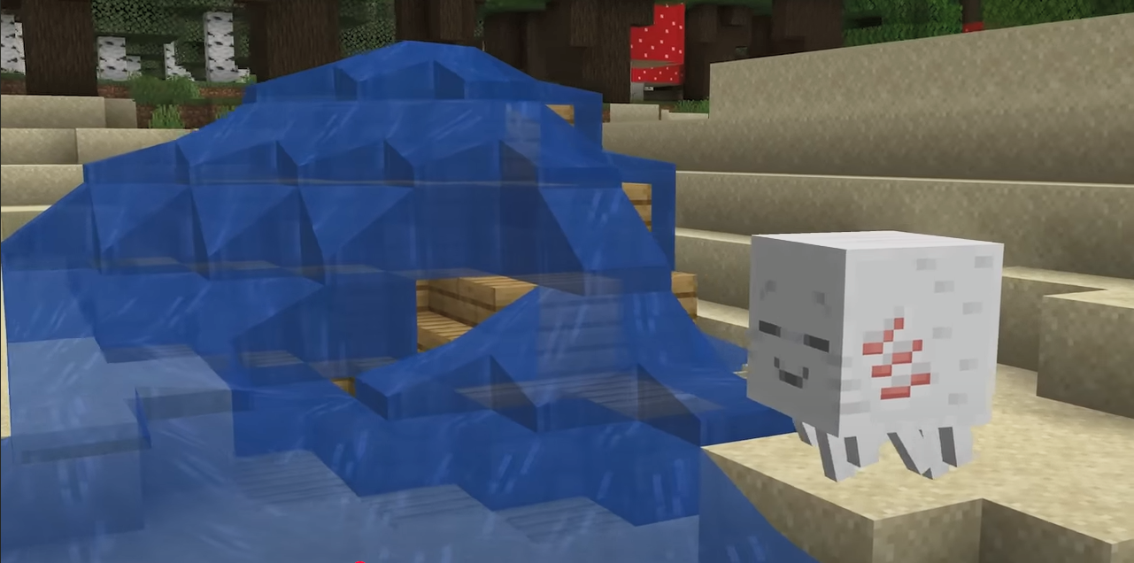 Ghastling is a passive flying mob that appears when water is applied to a Dried Ghast. It does not attack players and bonds…