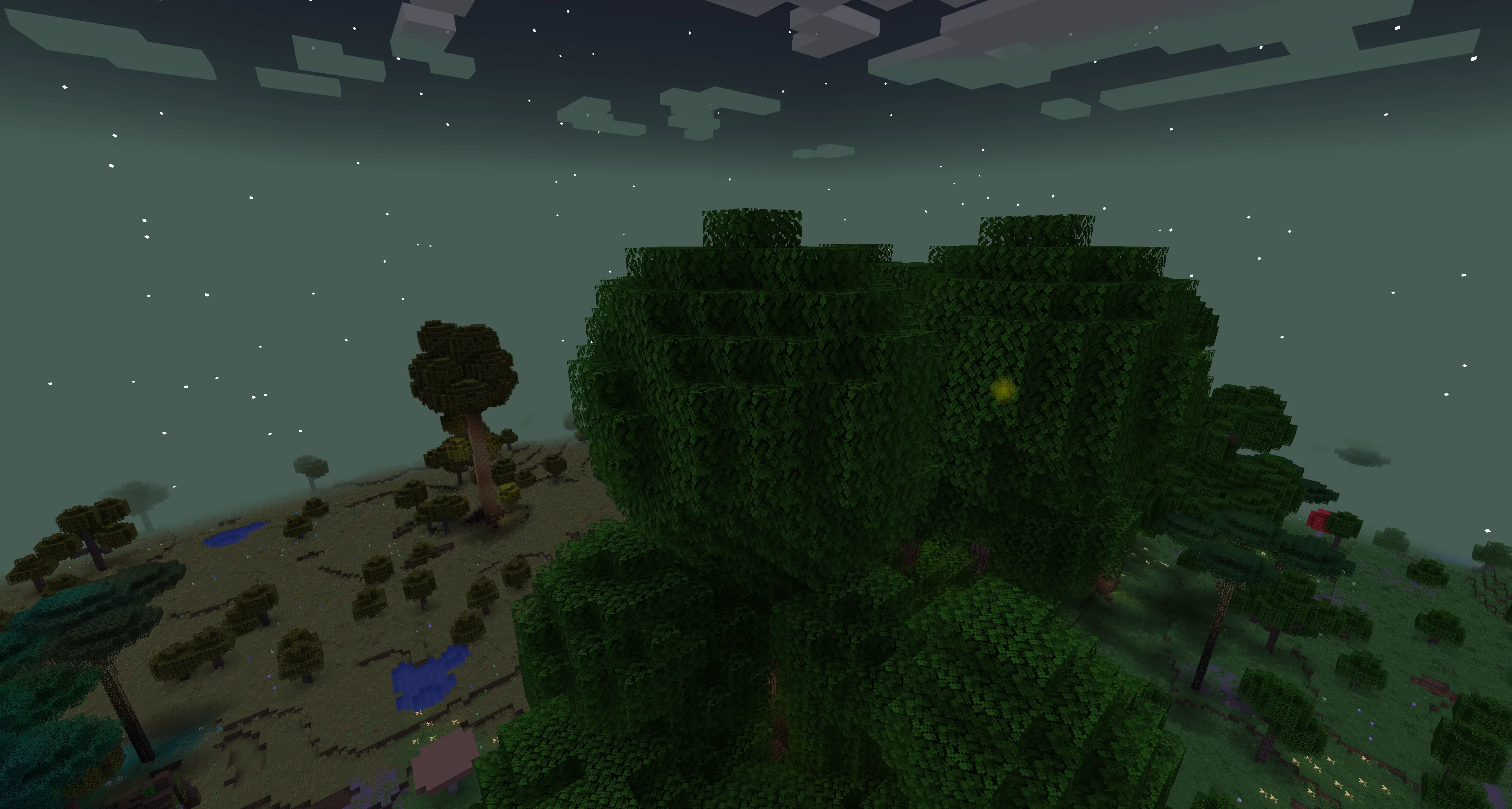 In the chest, you might get one of the five saplings, but sometimes you get nothing — it’s random.