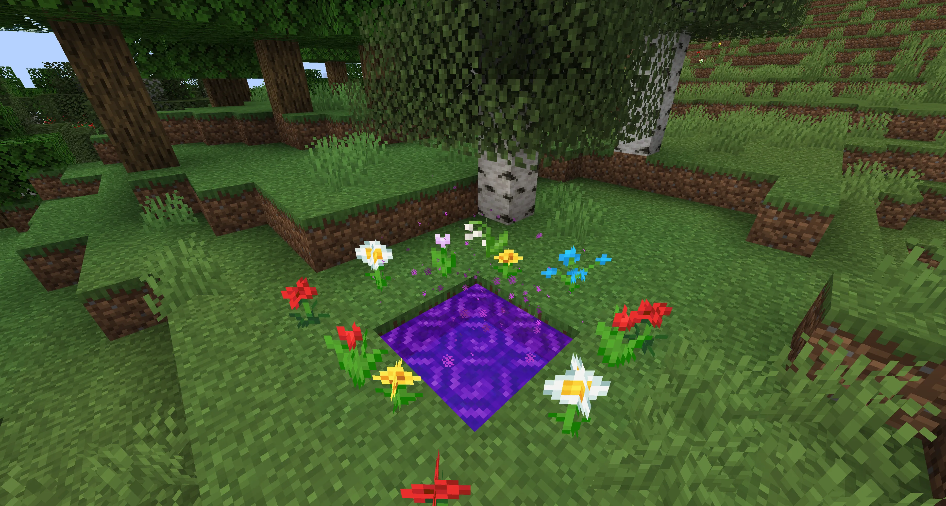 After you finish building, take a diamond, throw it into the water by pressing Q . After a second, lightning will strike the…
