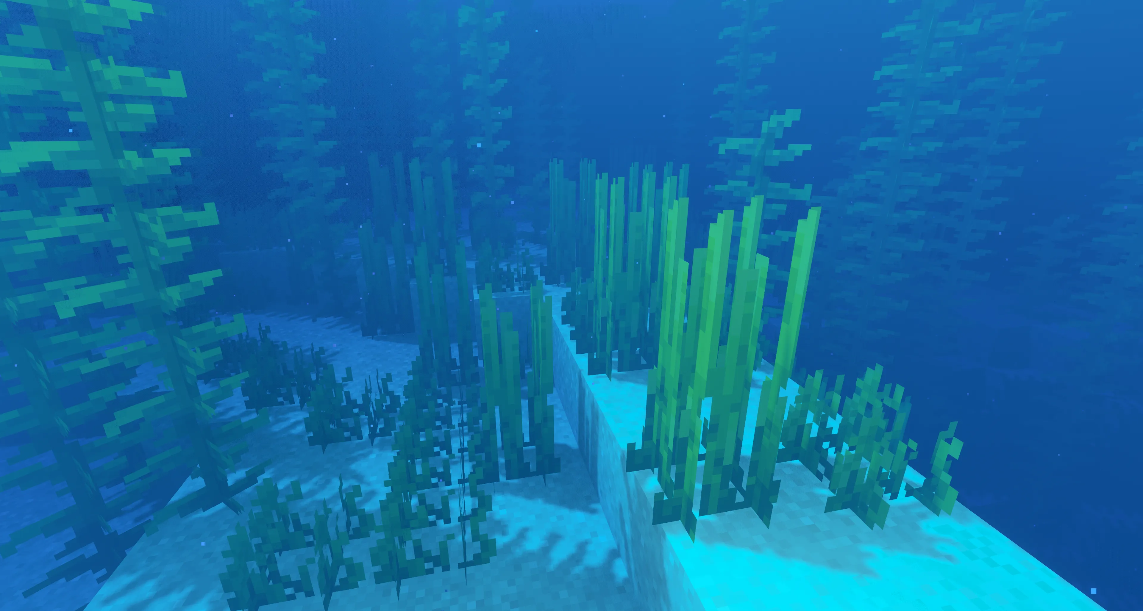 Turtles can be bred by feeding them seagrass. This resource can only be obtained using shears underwater.