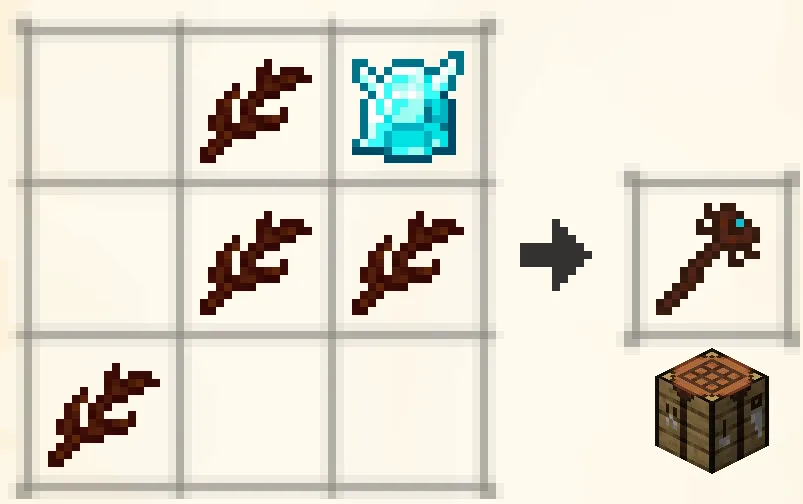 Recipe: Mana Diamond, Livingwood Twigs.
